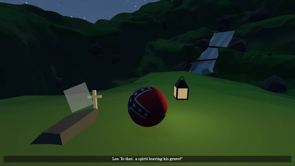 Laying a soldier to rest in Dixie Ball