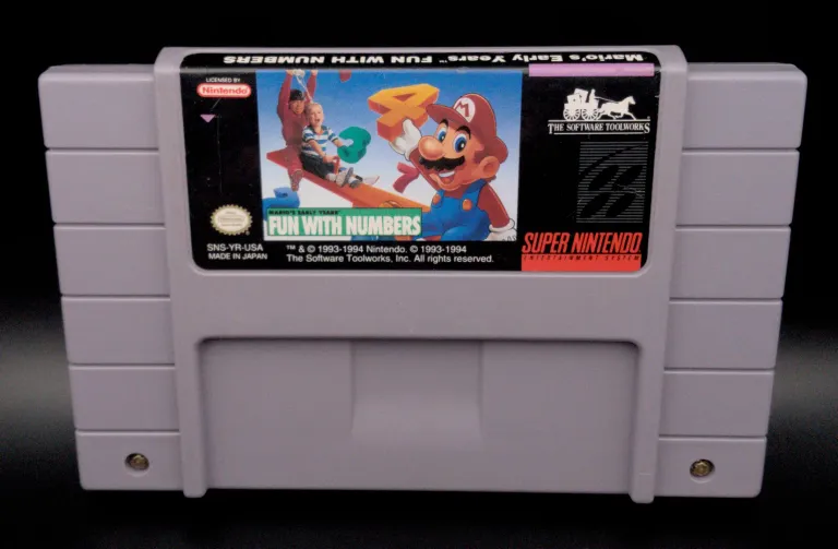 Mario's Early Years Fun With Numbers
