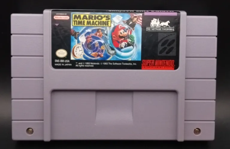 A photo of the item: Mario's Time Machine