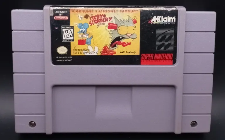 The Itchy and Scratchy Game