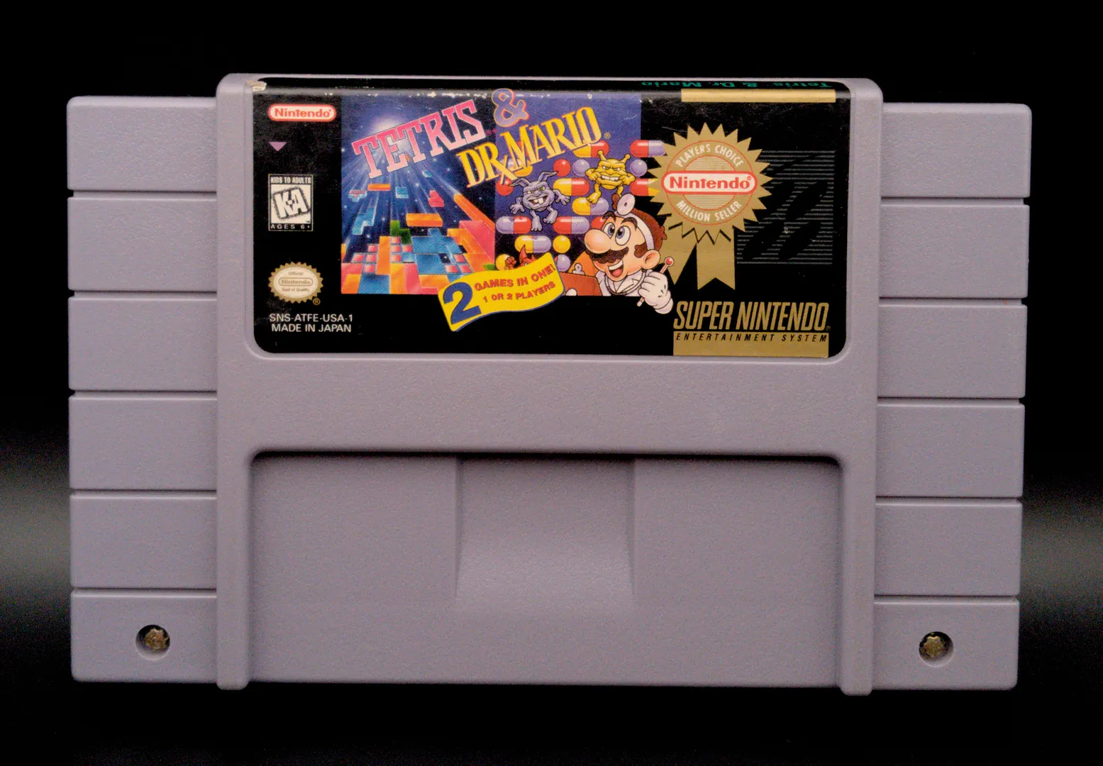 A photo of the game: Tetris & Dr. Mario