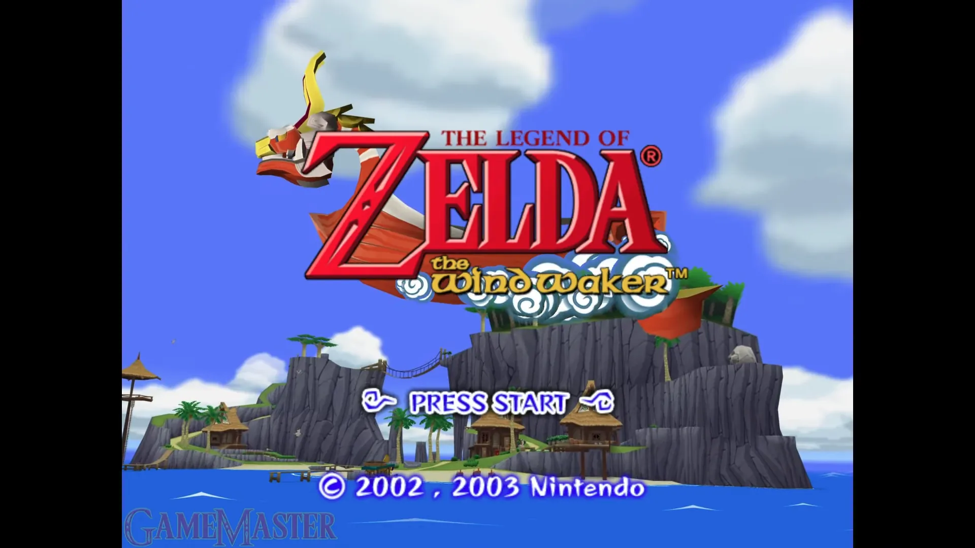 Wind Waker Title Screen