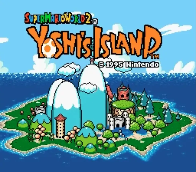 Yoshi's Island Title Screen